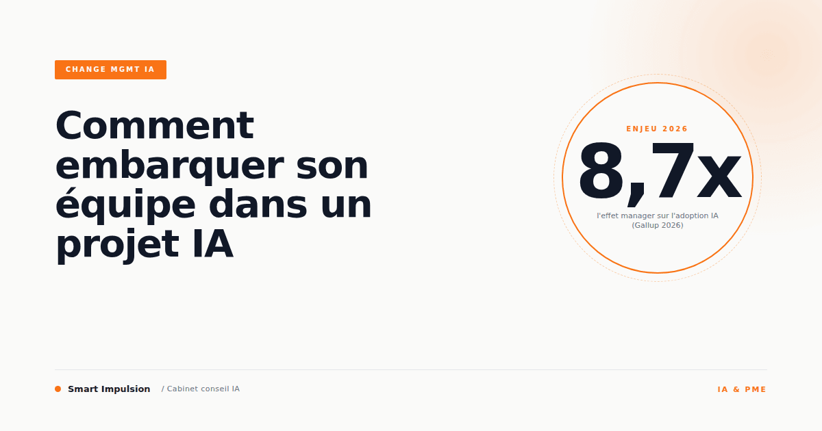 Image d'illustration pour l'article "Comment embarquer son équipe dans un projet IA"